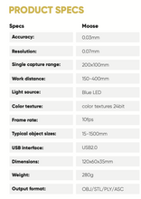 Cargar imagen en el visor de la galería, 3DMakerPro Moose Scanner
